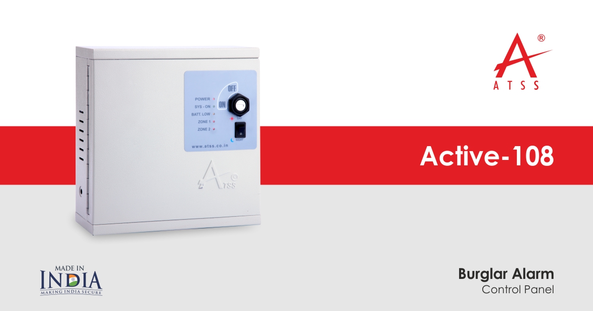 Active 108 - 2 Zone Alarm System - ATSS India